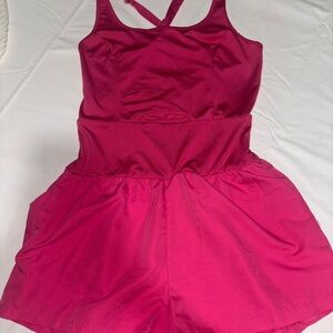 Women’s Pink Athletic Romper